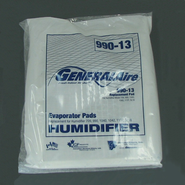 GeneralAire Humidifier Pad 990-13 2 Pack