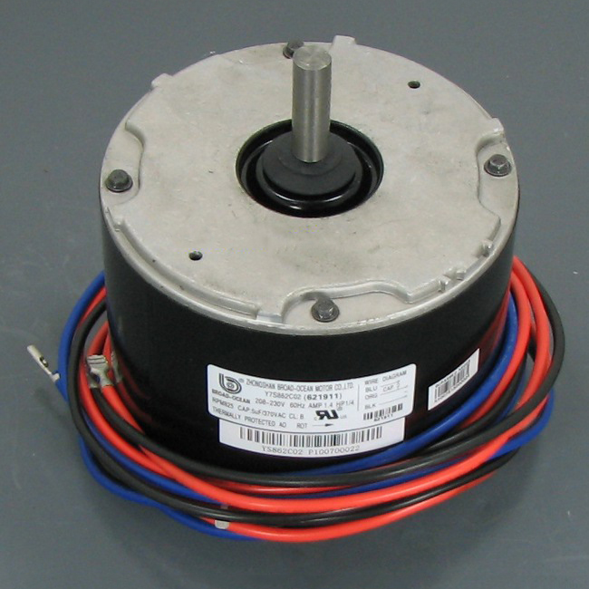 Nordyne Condenser Fan Motor 621911 - Click Image to Close