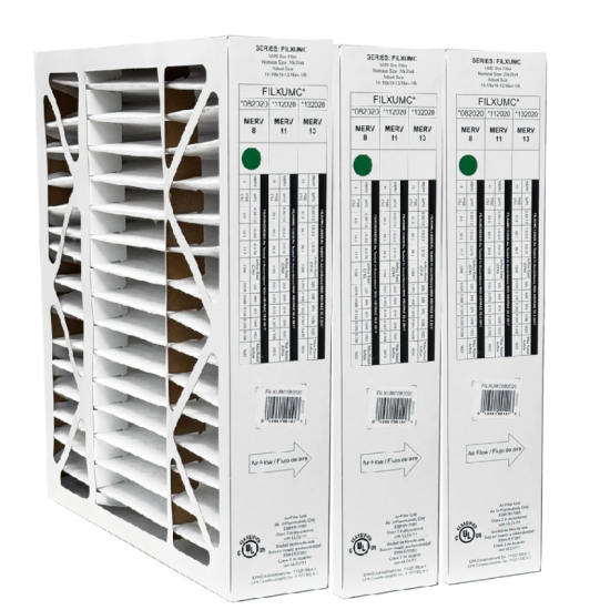 (image for) Box of 3 Carrier Air Filters FILXUMC082020