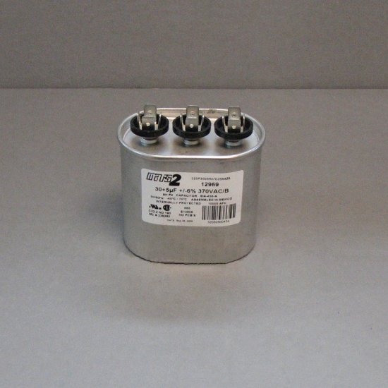 (image for) Mars Dual Run Capacitor 12969