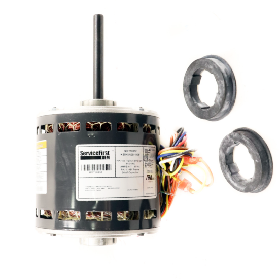 (image for) Trane MOT18952 Blower Motor | 1/2 HP 115V 4-Speed PSC OEM