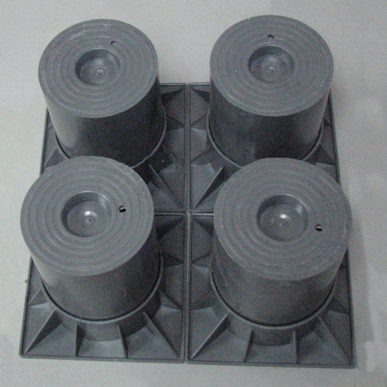 (image for) Set of 4 Heat Pump Stand Legs For 6 Inch Lift