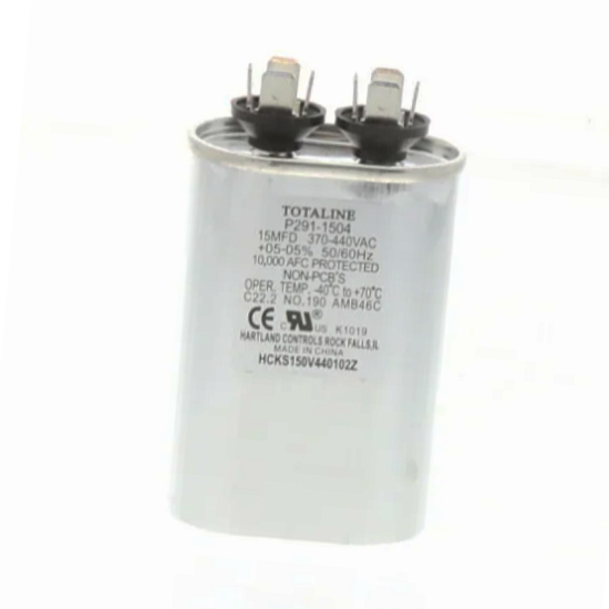 (image for) Carrier Capacitor P291-1504 15 uF 370/440 VAC
