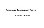 (image for) Coleman Parts