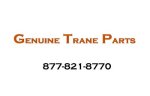 (image for) Trane Parts