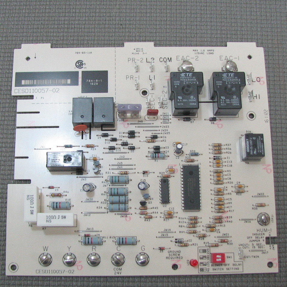 OEM Carrier Bryant Furnace Circuit Board CES0110057-02  CESO110057-02