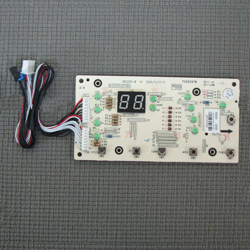 Gree PTAC Unit Display Circuit Board 30562050