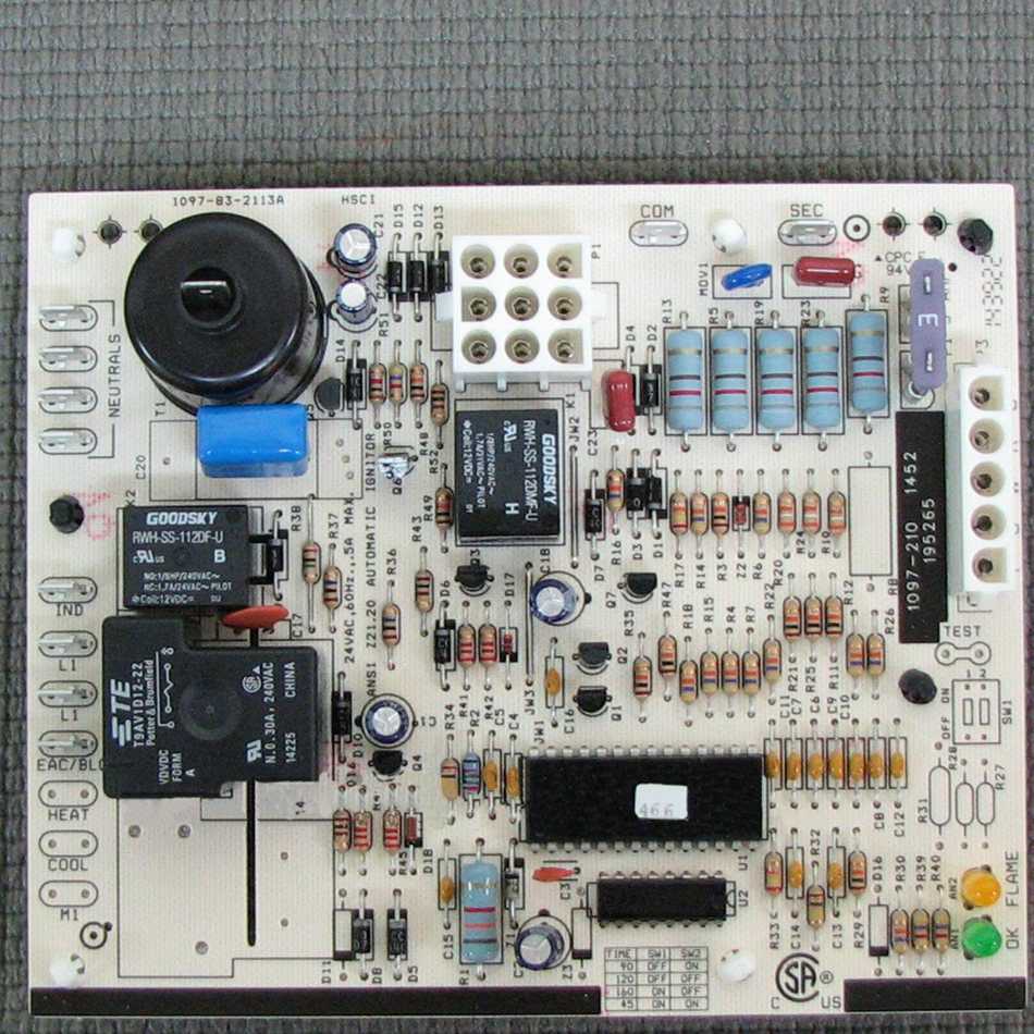 Reznor Ignition Control Circuit Board 195265