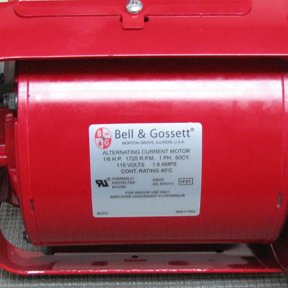 Bell & Gossett Pump Motor 111031
