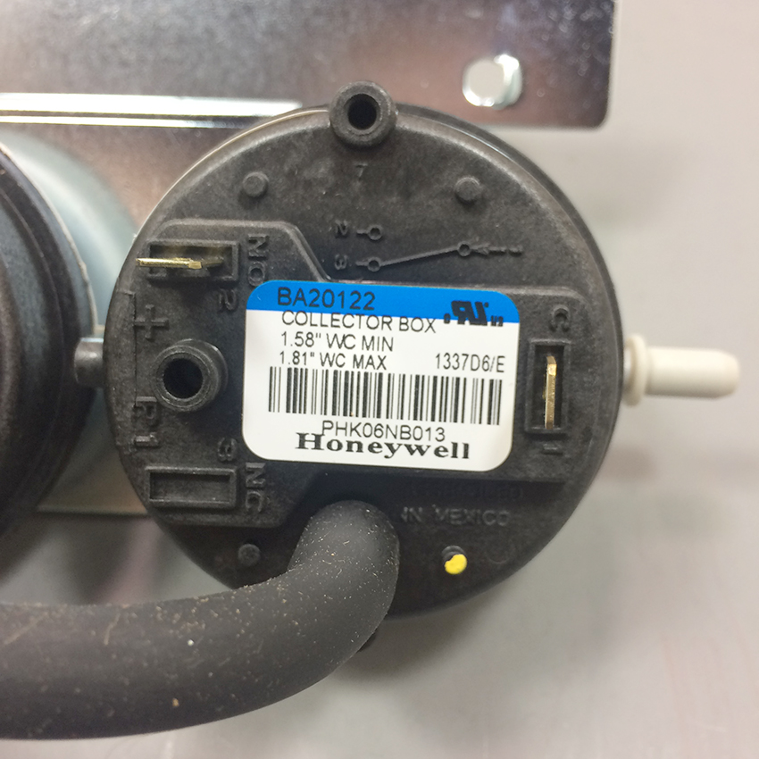 Carrier 2 Stage Draft Pressure Switch 328529-752