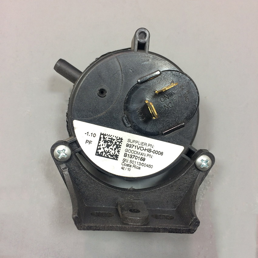 Goodman OEM Furnace Replacement Air Pressure Switch 9371VO-HS-0097 