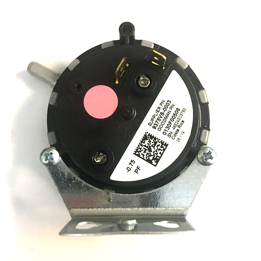 MPL Furnace Air Vent Pressure Switch 20197310-0.60 MPL-9371-V-0.60-DEACT-N/O 